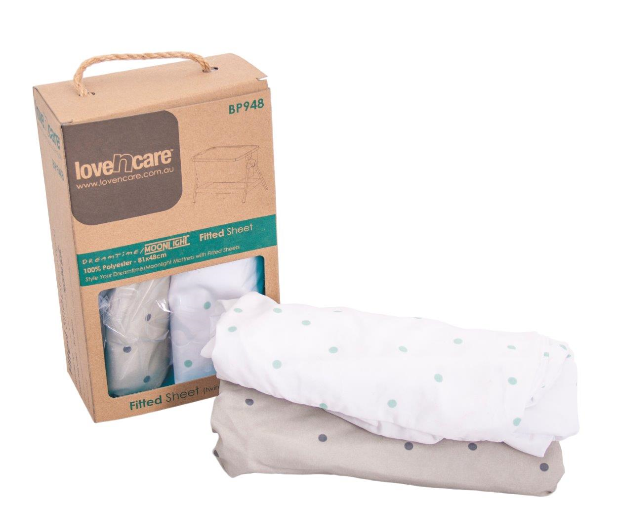 love n care moonlight sleeper mattress size