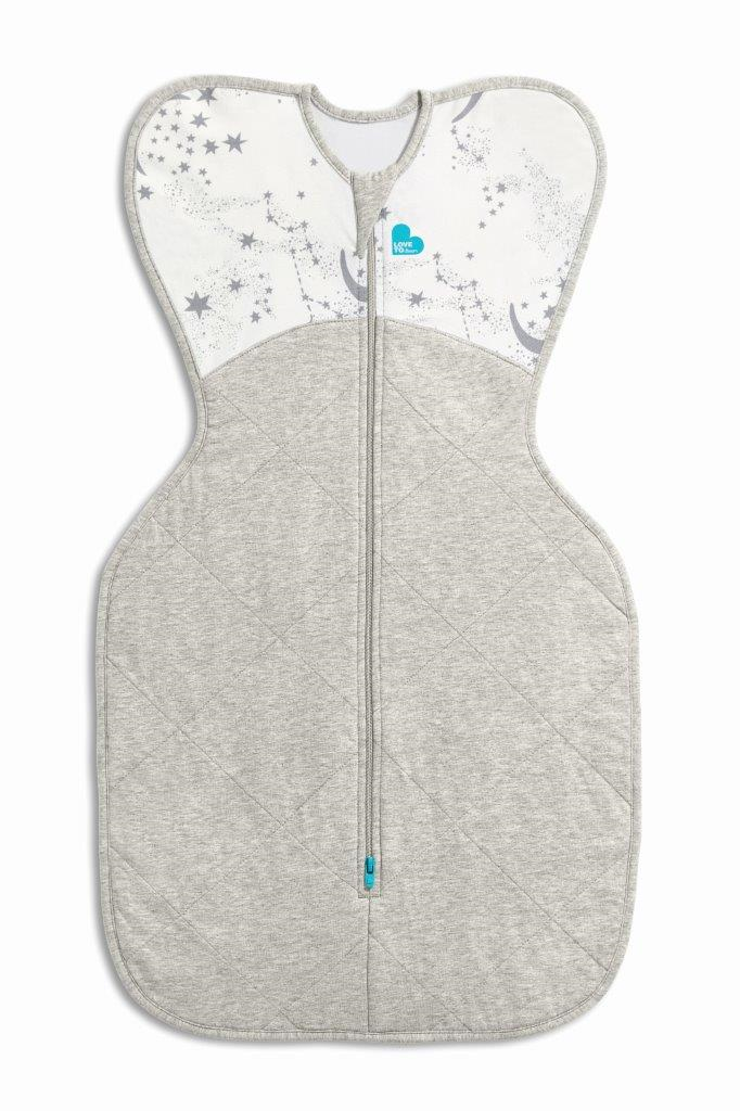 Love To Dream Swaddle Up Warm 2.5 Tog Medium 68.5 kg White Moon