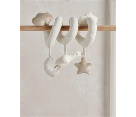 Mamas & Papas  Spiral Activity Toy - Duckling Cream