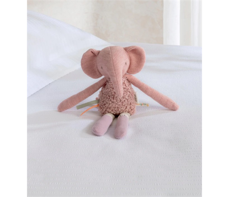 Mamas & Papas - Babyplay Activity Toy Beanie - Edie Elephant