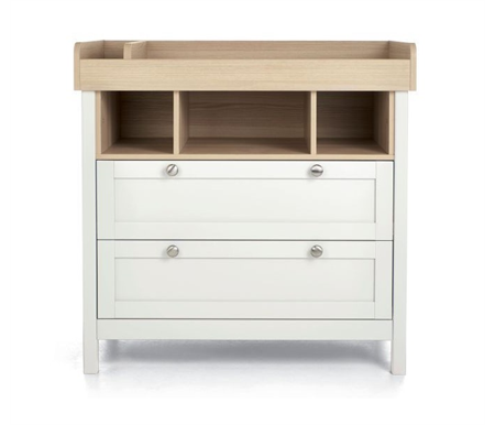 Mamas & Papas Harwell Dresser/Changetable - White/Natural PRE ORDER FOR MID FEB