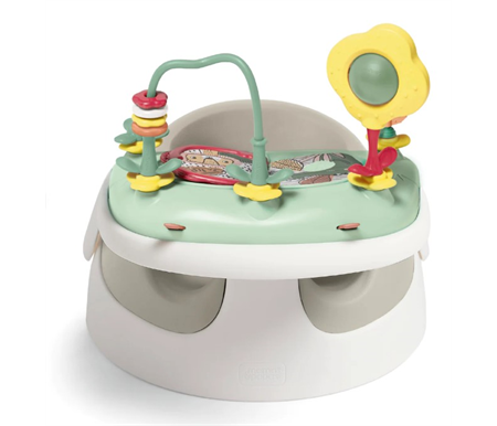 Mamas & Papas Snug Floor Seat with Activity Tray - Clay
