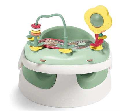Mamas & Papas Snug Floor Seat with Activity Tray - Eucalyptus