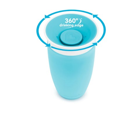 Munchkin Miracle 360 Sippy Cup 296ml - Blue