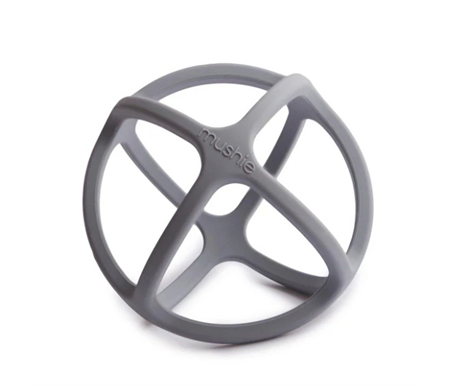 Mushie - Ball Teether - Grey