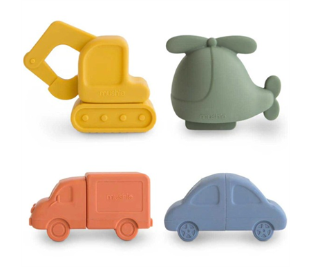 Mushie - Vehicle Bath Plat Set