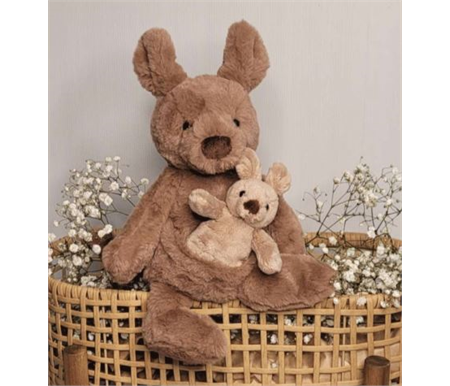 Petite Vous Koko the Kangaroo & Jojo Plush