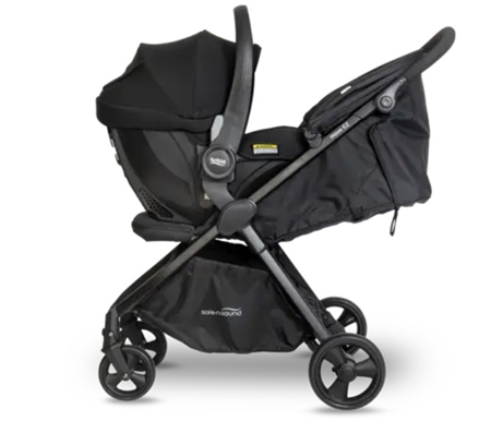 Safe N Sound Move Ez Stroller & B-Pod GO Capsule & Click N Go Adaptors Bundle 