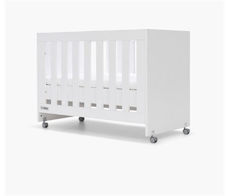 Seena Eden Compact Cot and Innerspring Mattress Package - White PRE ORDER FOR END MAY DESPATCH