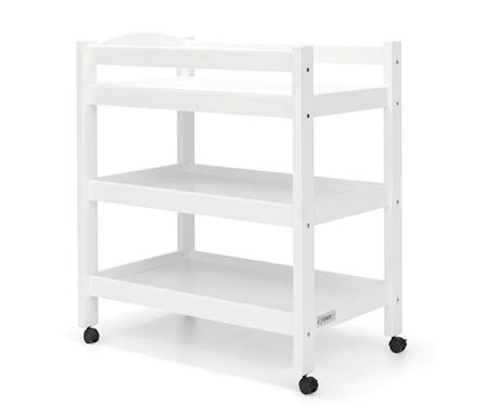 Seena Turin 3 Tier Change Table - White