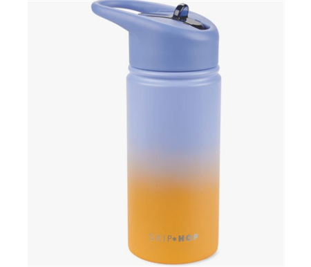 Skip Hop Wander Stainless Steel Water Bottle - Ombre Blue