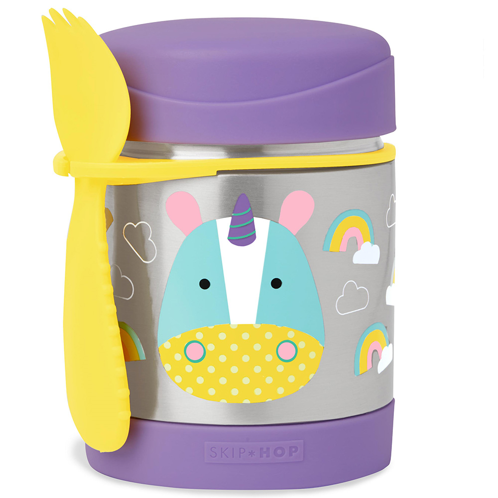 Gourde Isotherme Skip Hop Zoo - Singe | Garde Le Chaud 7h Et Froid 5h