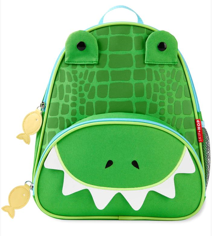 Skip Hop Zoo Little Kid Crocodile Backpack