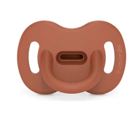Smoothie Ultra Light All Silicone SX Pro Physiological Teat 6-18M - Color Essence Brick Red