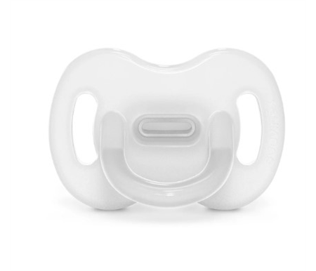 Smoothie Ultra Light All Silicone SX Pro Physiological Teat 6-18M - Color Essence Transparent