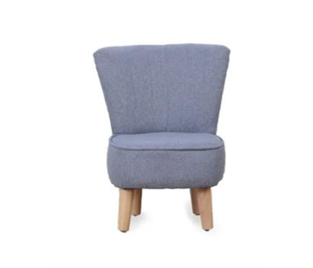 Star Kidz Aquila Linen Armchair - Grey -last one