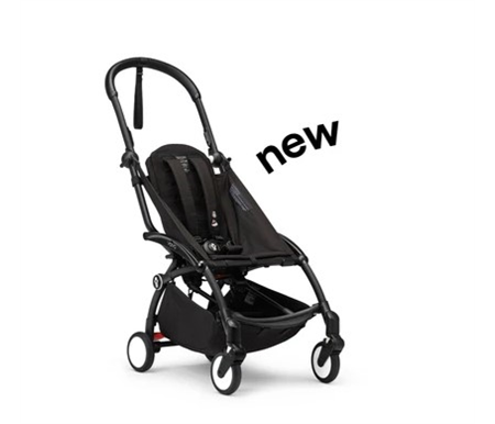 Stokke YOYO3 Frame Black + Bonus Free Leg Rest 2 Days Only