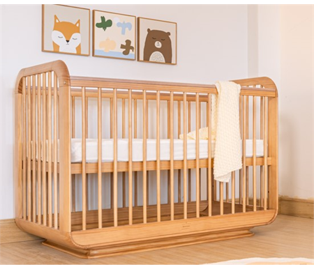 Sweet Pea Celine 3 IN 1 Cot Natural Inc Bamboo Luxury Pocket spring Mattress