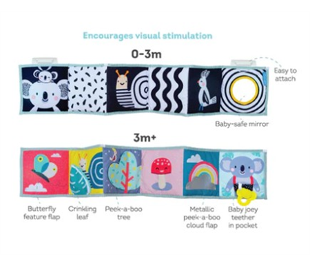 TAF -  Koala Clip On Pram Book