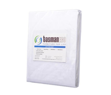Tasman Manchester Pack - Compact White Sheet & Protector