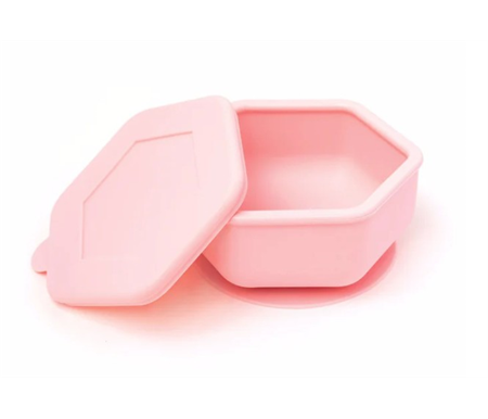 Tiny Twinkle - Silicone Bowl and Lid Set - Rose