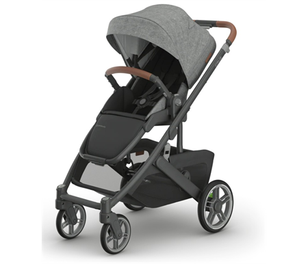 UPPAbaby CRUZ V3 Charcoal Melange/Carbon Frame/Saddle Leather(Greyson)