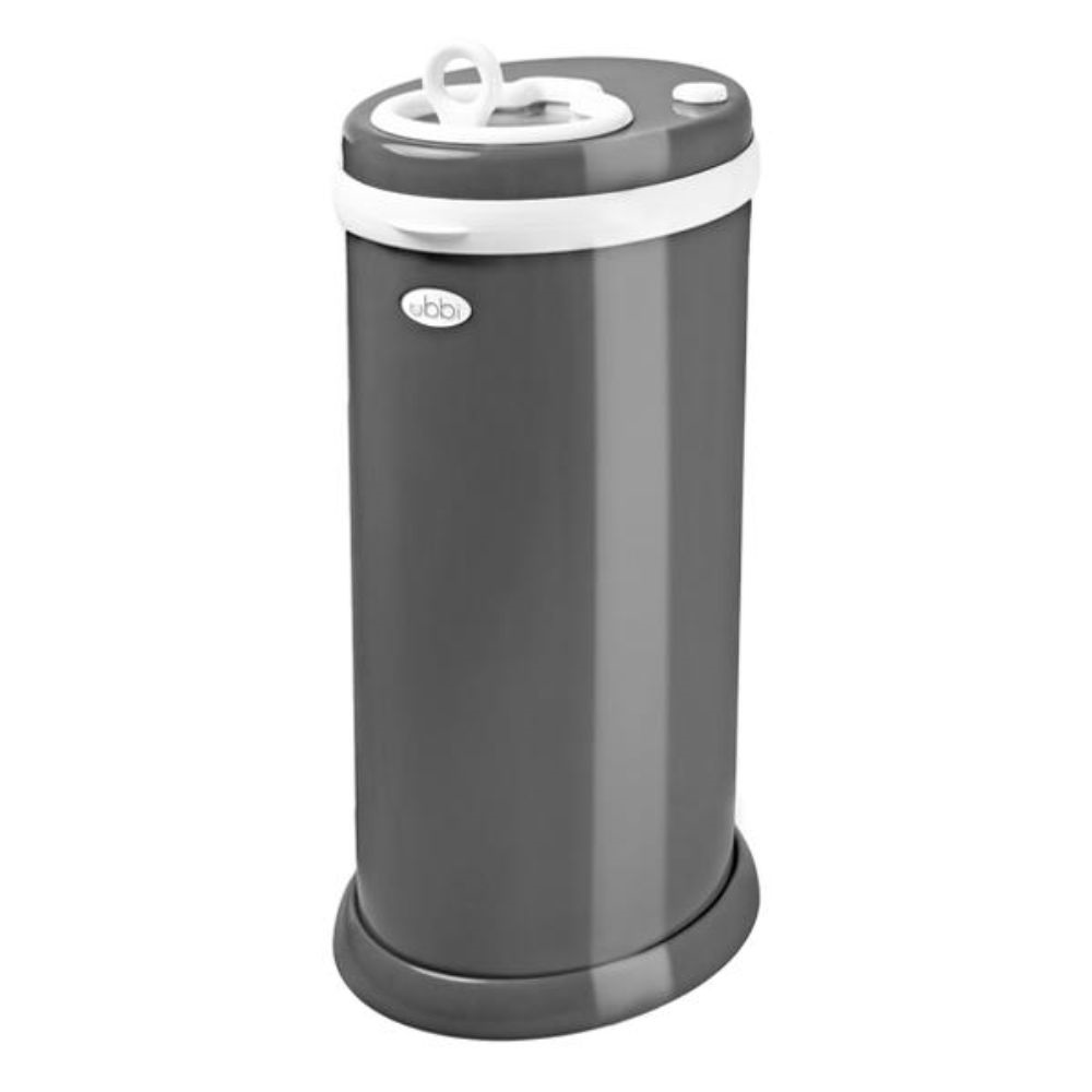 Ubbi Diaper Pail Slate Dark Grey Australia