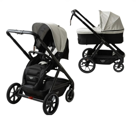 Valco Baby ARK Stroller - Cloud + Ark Bassinet + Caddy + Bottle Holder Value 84.90$