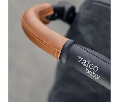 Valco Baby Handle Grips and Bumper Bar Cover For Snap Ultra - Caramel