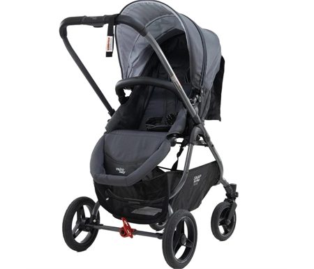 Valco Baby Snap Ultra Elite Signature Grey Inc Infinity Wheels + Free Universal Cup Holder & Caddy Night Value $84.95