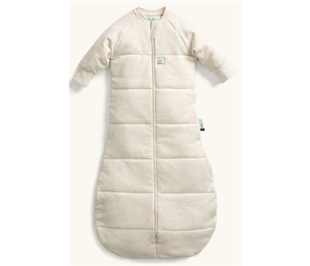 ergoPouch Jersey Sleeping Bag Long Sleeve 8-24M 2.5T - Oatmeal Marle