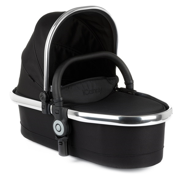 iCandy New Peach Twin Carrycot Black Magic 2