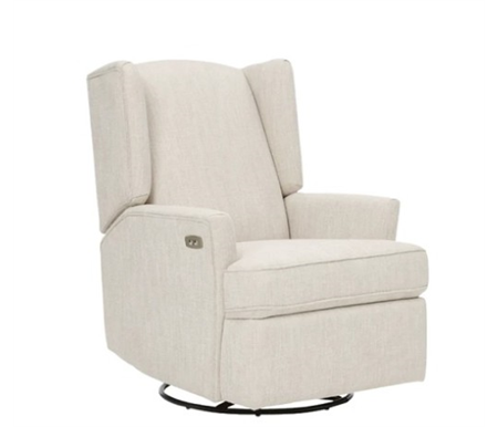iL Tutto Chelsea Electric Recliner Egg Shell