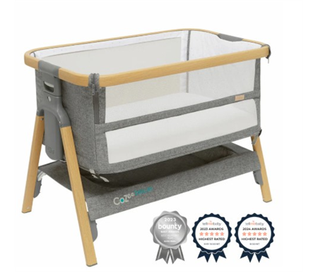 iL Tutto CoZee Breeze Plus Co-sleeping Bassinet Oak / Charcoal
