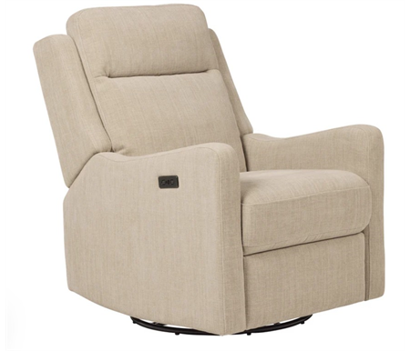 iL Tutto Henry Electronic Recliner/Swivel Glider - Latte